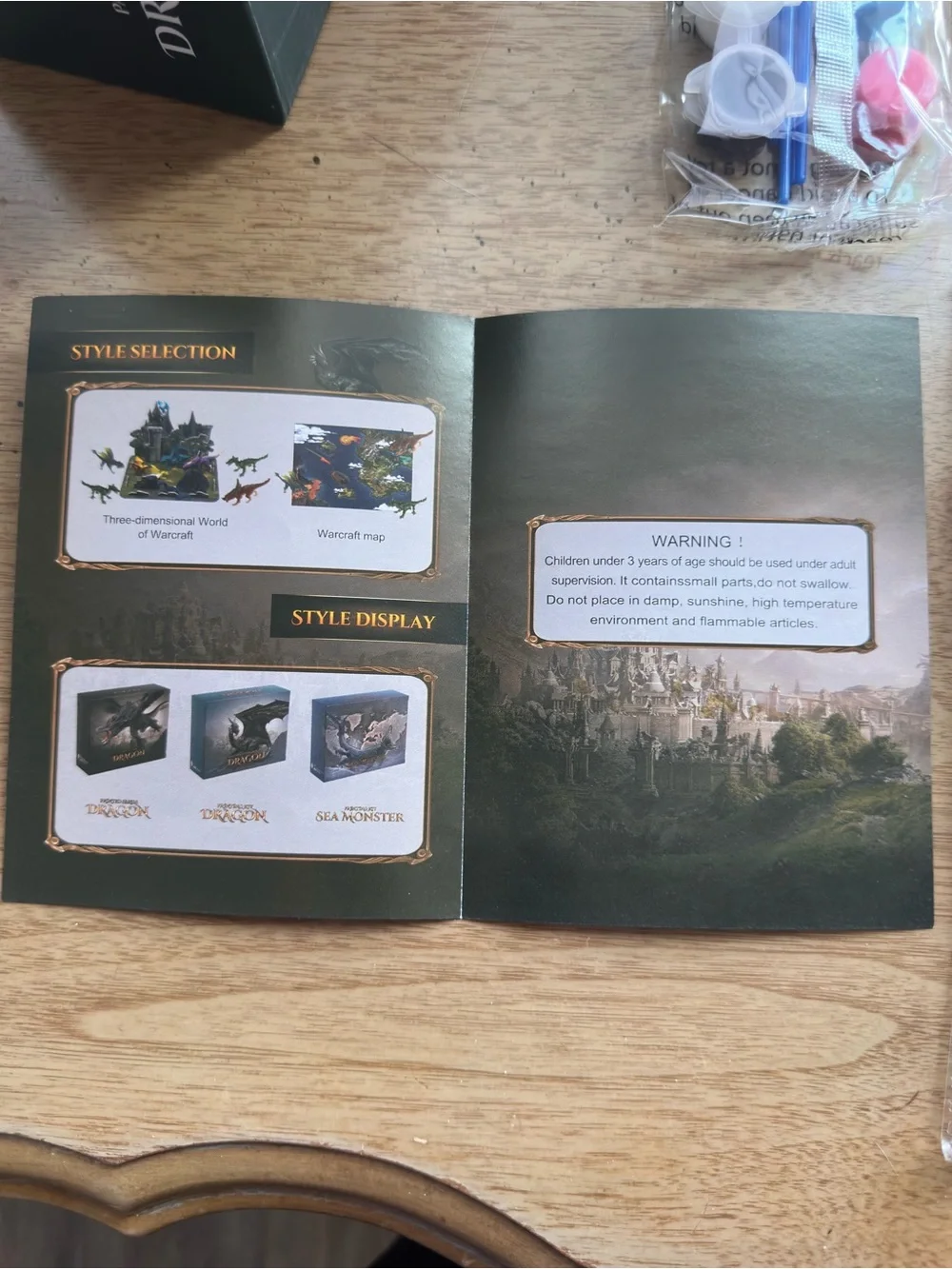 Dragon Painting Kit Box - Fantasy Dragon Artwork